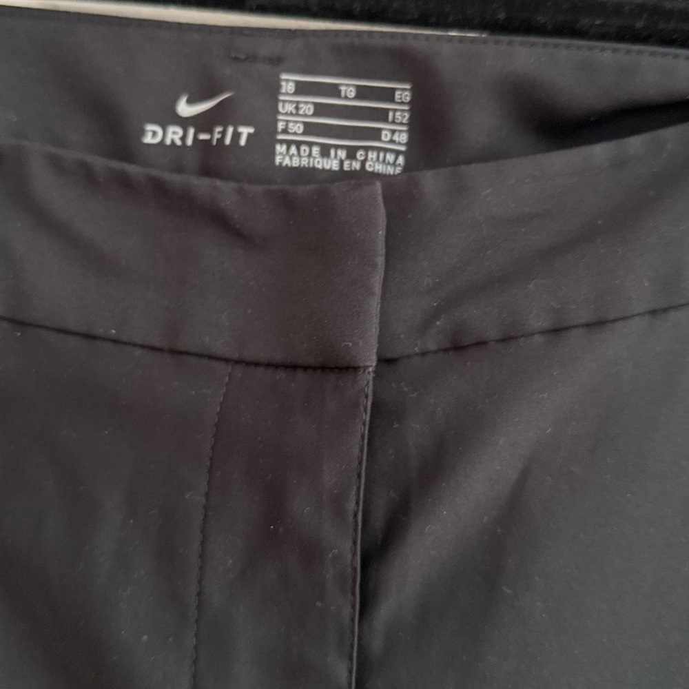 Nike Dri-FIT Black Golf Pants